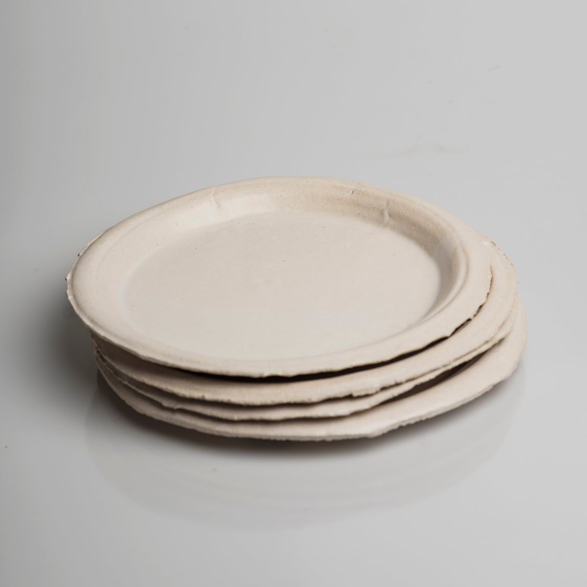 Vajilla de cerámica de platos de papel (juego de cuenco, plato de postre y plato principal)