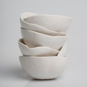 Porcelain All White Mini Bowl