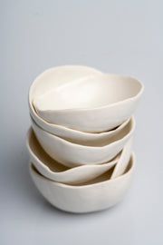 Porcelain All White Mini Bowl