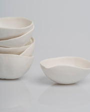 Porcelain All White Mini Bowl