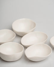Porcelain All White Mini Bowl