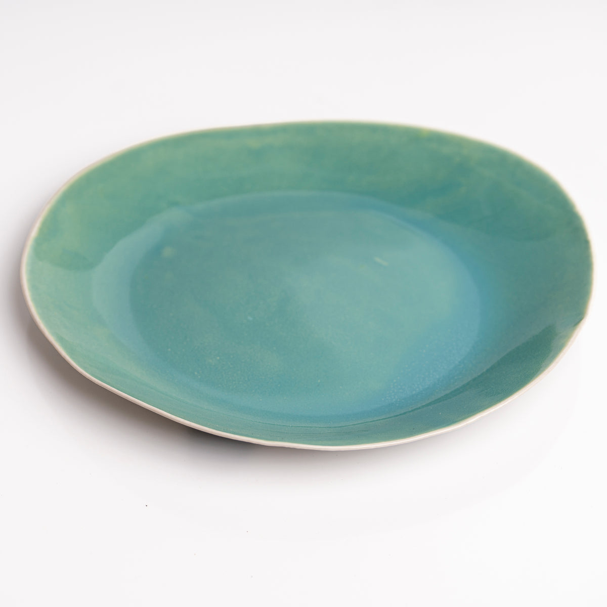Vajilla de cerámica de platos de papel (juego de cuenco, plato de postre y plato principal)