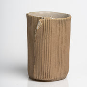 Handmade Short Corrugated Vase