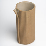 Handmade Corrugated Tall Vase