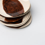 Vajilla de cerámica de platos de papel (juego de cuenco, plato de postre y plato principal)